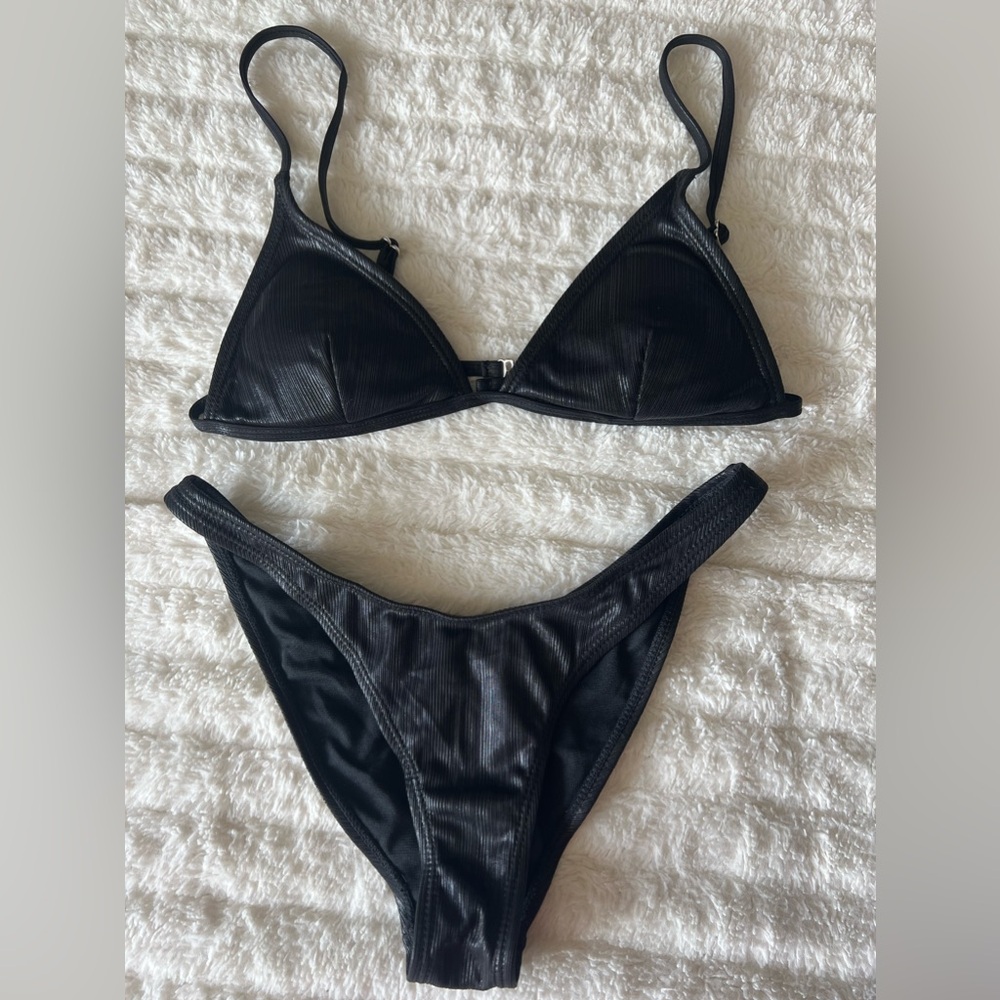 Black Iridescent Bikini